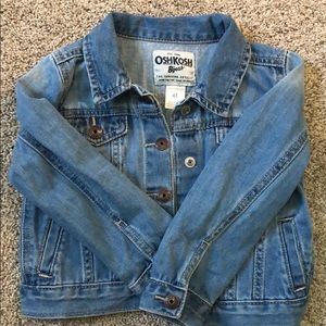 Toddler girl jean jacket